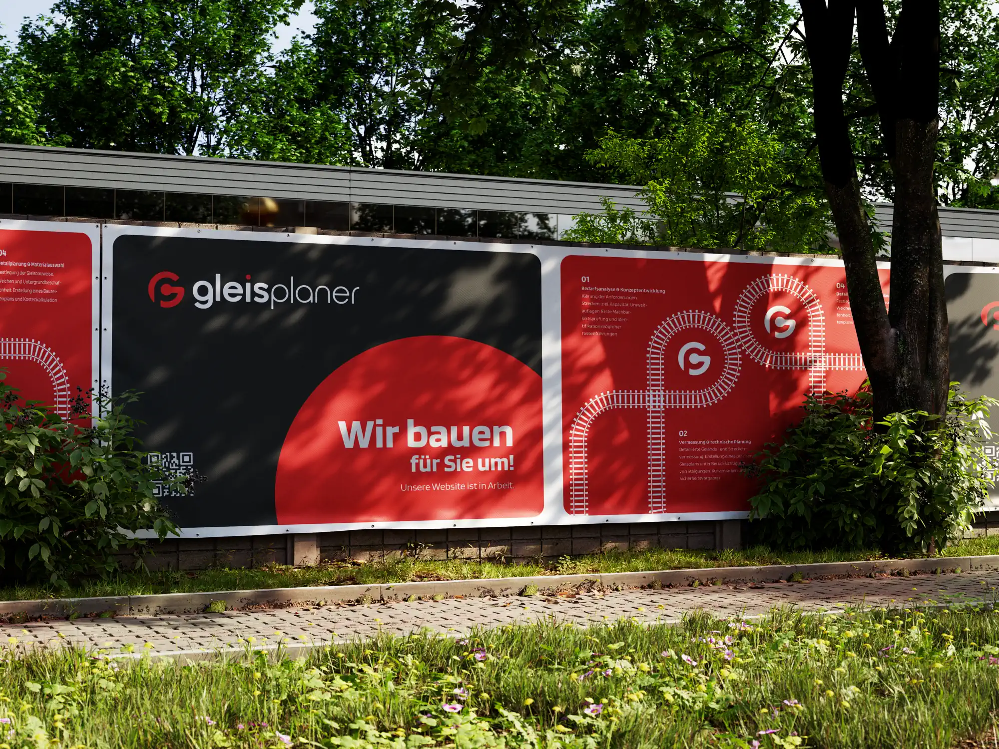 Die Gleisplaner Website ist in Arbeit